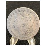 1855-P  Morgan Silver Dollar