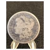 1879-P  Morgan Silver Dollar