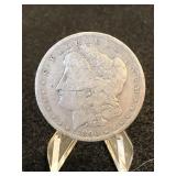 1890-P  Morgan Silver Dollar