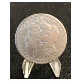 1884-P  Morgan Silver Dollar