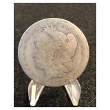 1884-O  Morgan Silver Dollar
