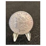 1891-P  Morgan Silver Dollar