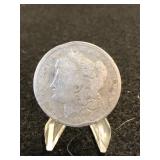 1890-O  Morgan Silver Dollar