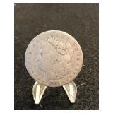 1881-P  Morgan Silver Dollar