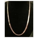 Heavy .925 Silver 24" Serpentine Chain
