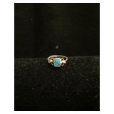 Baby Ring with Turquoise
