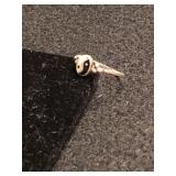 Silver Ying/Yang Baby Ring