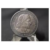 1893 Columbus Commemorative Silver Half dollar