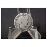 1914-P Barber Silver Dime