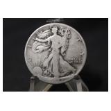 1942 Walking Liberty Silver Half Dollar