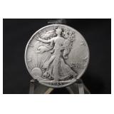1945 Walking Liberty Silver Half Dollar