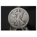1918-S Walking Liberty Silver Half Dollar