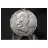 1961-D Franklin Silver Half Dollar
