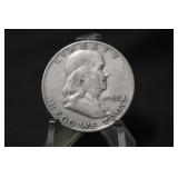 1950-D Franklin Silver Half Dollar