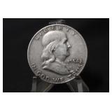 1954-D Franklin Silver Half Dollar