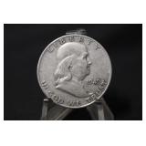 1949-D Franklin Silver Half Dollar
