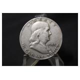 1953-D Franklin Silver Half Dollar