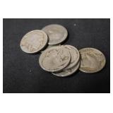 Lot of 7 Buffalo Nickels