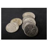 Lot of 10 Pre-64 Silver Dimes