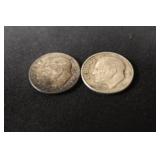 Lot of 3 Silver Dimes
