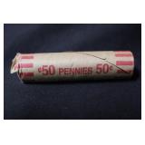 Roll of 50 Wheat Cents