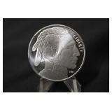 1oz .999 Pure Silver Buffalo Coin