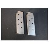 Lot of 2 WILSON COMBAT 1911 Magazines Like New