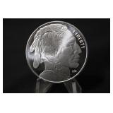 1oz .999 Pure Silver Buffalo Coin