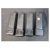 Lot of 3 High Capacity Magazines for Glock 9mm