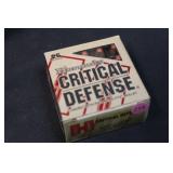 Box of 9mm Critical Defense Ammunition