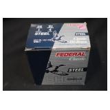 Box of 25 Federal 20ga Steel Shot #4