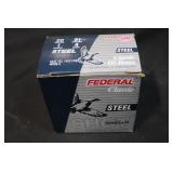 Box of 25 Federal 20ga Steel Shot #4