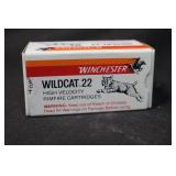 Box of 50 Winchester .22LR Ammunition