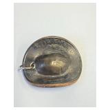 Cowboy Hat Pendant Made from a 1994 Quarter