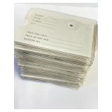 Lot of 25 Gem Cards in Plastic Sleeves