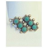Sterling Turquoise Pendant