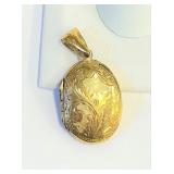 .925 Silver/GF Vintage Locket