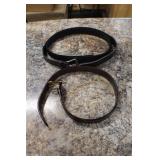 Lot of 2 Belts. Size Mens Small Tactical Belts