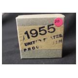 1955 U.S. Silver Proof Set Box Unopened