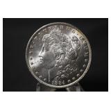 1884-P Uncirculated Morgan Silver Dollar