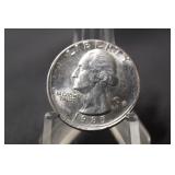 1985 Error Washington Quarter