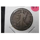 1919 Walking Liberty Silver Half Dollar
