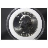 1964-P Uncirculated Washington Silver Quarter