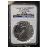 2011-S MS70 1oz .999 Silver Eagle
