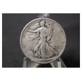 1945-S Walking Liberty Silver Half Dollar