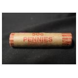 Unsearched Roll of Wheat Cents