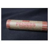 Unsearched Roll of Wheat Cents