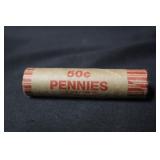 Unsearched Roll of Wheat Cents