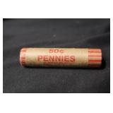 Unsearched Roll of Wheat Cents