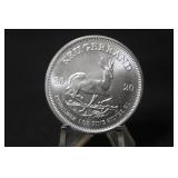2020 1oz .999 Pure Silver KRUGERRAND